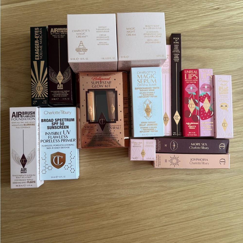 NWT Charlotte Tilbury Makeup and Skincare Collection